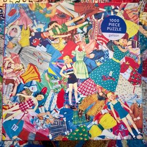 Galison 1000 piece puzzle Vintage Paper Dolls